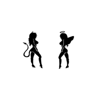 angel devil girls 