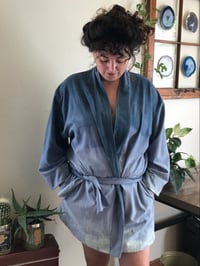 Image 1 of Raw Silk Writer’s Robe