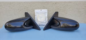 Image of EC WORKS Style 88-91 CRX Racing Mirror Complete Set