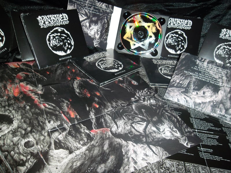 Image of BANISHED FROM INFERNO "Minotaur" Digipack CD
