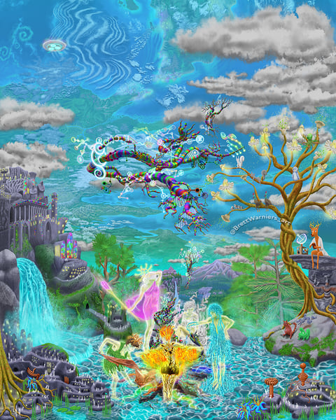 Image of Fairy Festivals - Metallic Photo Prints + Canvas