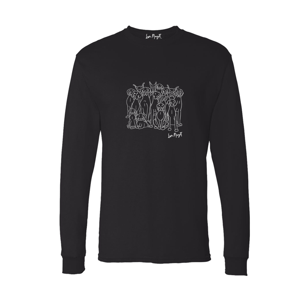 crowd-of-dogs-long-sleeve-t-shirt-love-margot-great-dane-clothing