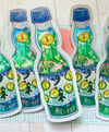 Holographic Tentacle Ramune Sticker
