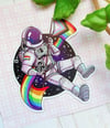 Rainbow Astronaut Magnet