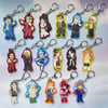 Ace Attorney Colored Charms