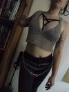 Hellbent MAIDENSTEEL Chainmaille Crop Top