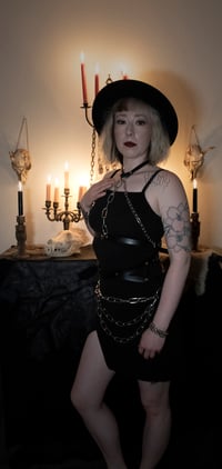Image 2 of Hellbent Nitebreaker Leather and Chain Harness