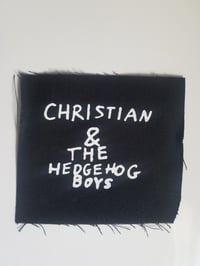 Christian & The hedgehog Boys Cloth Patch