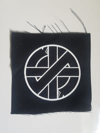 Crass Logo Cloth Patch