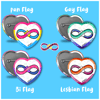 LGBTQ+ Button {SET 2}