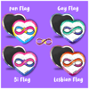 LGBTQ+ Magnet {SET 2}