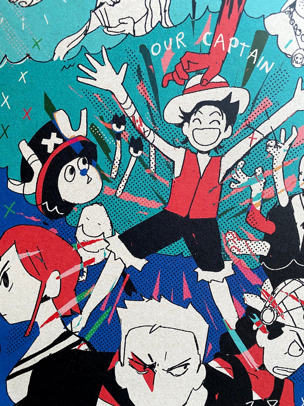 Image of One Piece: Our Captain Print