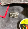 DOWNER ROCK PIN •••  LTD ENAMEL PIN SERIES (FREE SHIPPING WITH OTHERS)