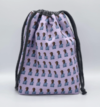 Image 1 of Jeon Bam Meme Drawstring Bag - Full-Sized