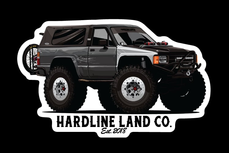 Image of HLC Flagship 1st Gen 4Runner Sticker *Summer 2022 Editon