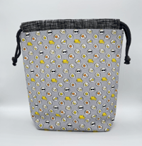 Image 2 of Butter Emojis Drawstring Bag - Full-Sized