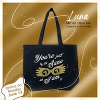 Image 1 of 🔸PRECOMMANDE🔸 Tote Bag Luna - ✨DIVINATION✨