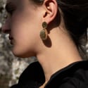 Boucles d’oreilles AKENE doubles - Argent