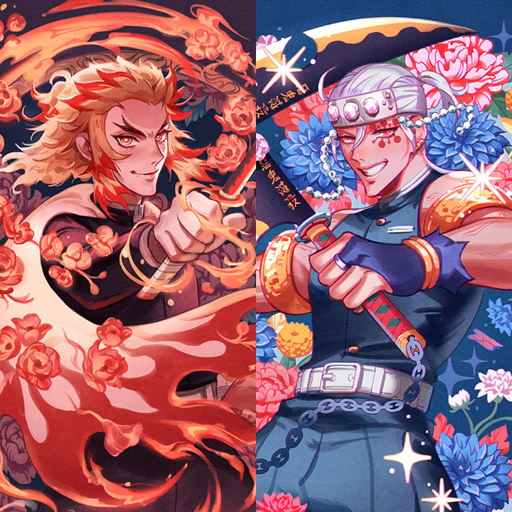 RENGOKU & UZUI PRINTS | munette