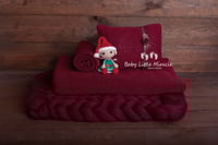 Image 1 of Christmas newborn photo set fairy