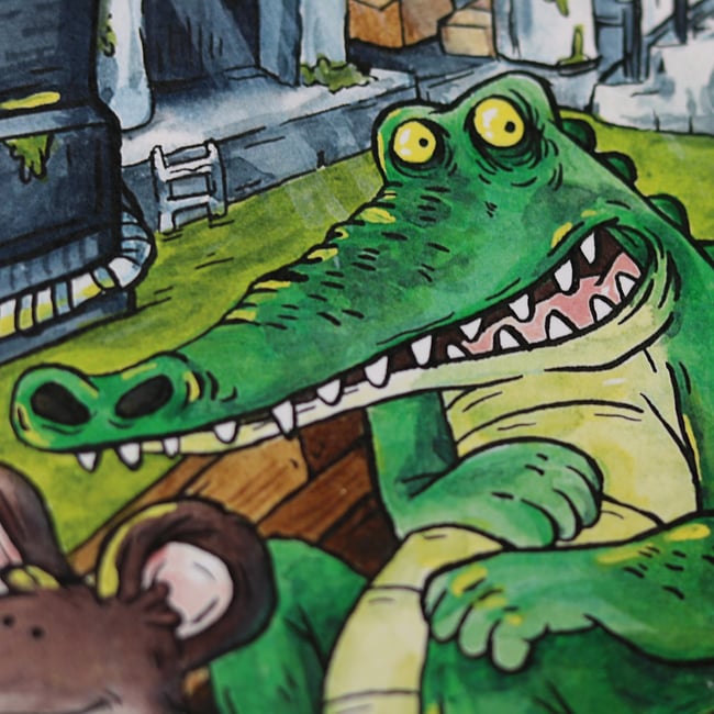 "Vivons cachés" Print