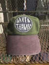 Waken Thanken Hat- Green Purple