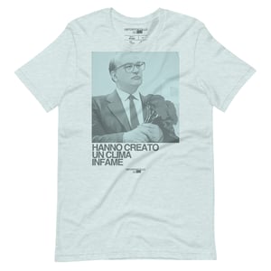 Immagine di Bettino Craxi | T-Shirt Azzurra