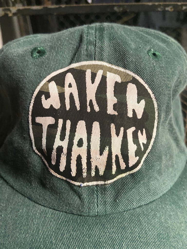 Waken Thanken Hat - Teal & Camo Image 2