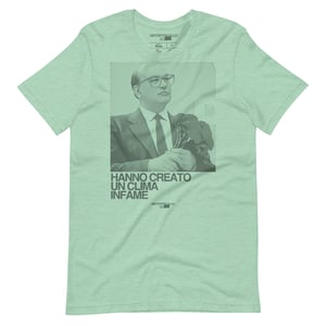 Immagine di Bettino Craxi | T-Shirt Verde Menta