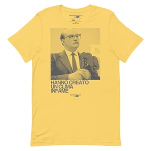 Immagine di Bettino Craxi | T-Shirt Gialla