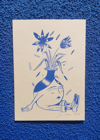 Le Petit Vase Bleu (Sérigraphie)
