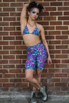 UV Mushroom Sustainable Cycling Shorts