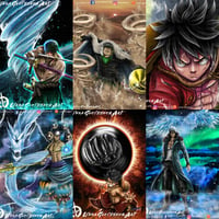 Image 1 of 6x Poster/Print One Piece SET