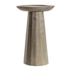 Sculpted Wooden Side Table