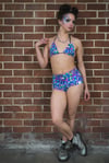 UV Mushroom Sustainable Reversible Bikini Top