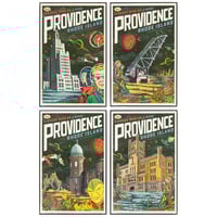 Image 1 of Strange Worlds of When Providence Series 1 – 11 x 17 Framed, Set of 4
