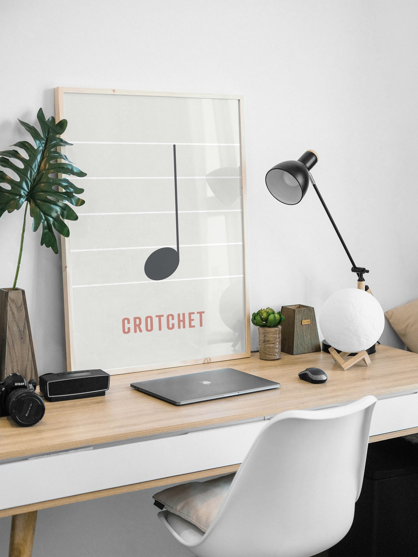 Image of Crotchet Note Print