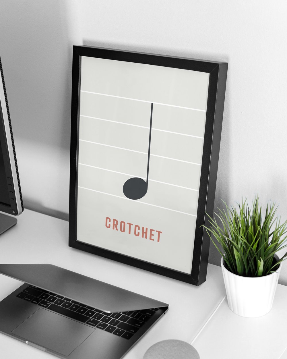 Image of Crotchet Note Print