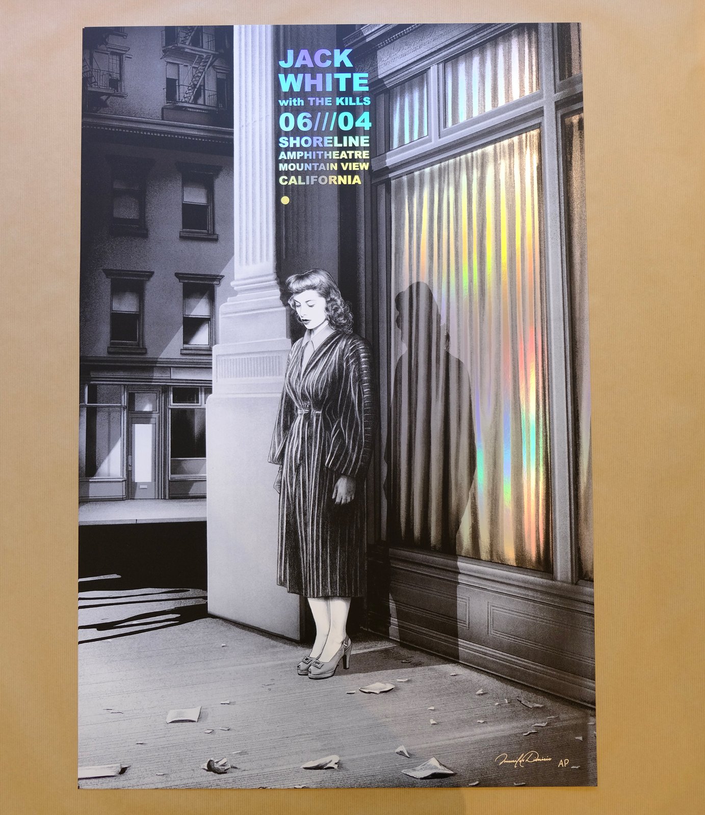 Jack White - Poster - Mountain View, CA - Screenprint | Jennifer