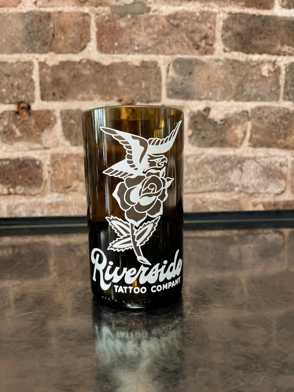 RIVERSIDE X CHAIN LINE Drinking Glass