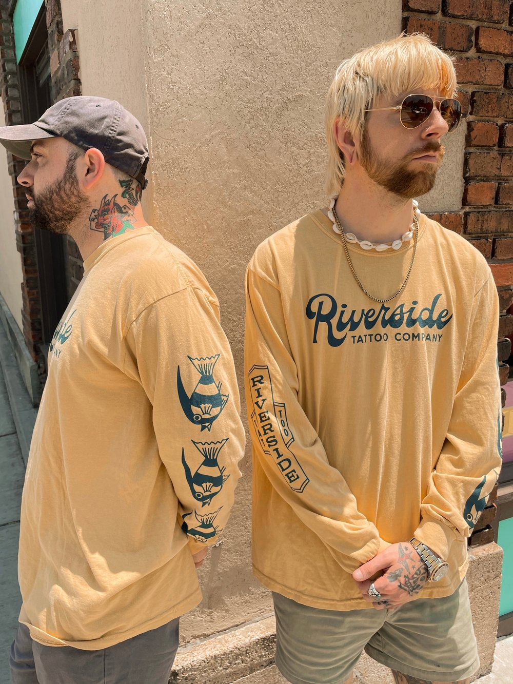 Riverside Eagle Long Sleeve Tee X Daniel Sheridan Colorway