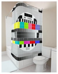 Image 2 of Screen Shower Curtain