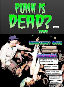 Image of Punk Is Dead Zine (vol. 1)