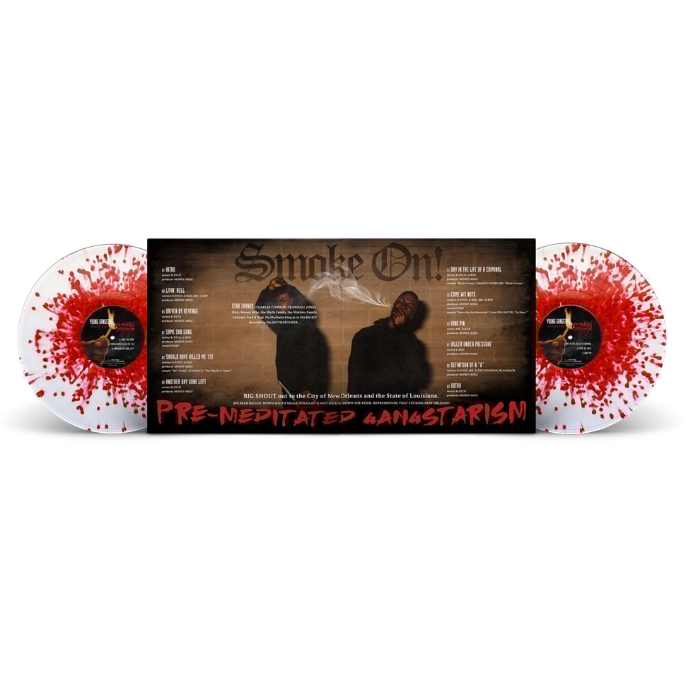 洋楽 G RAP!!YOUNG GANGSTAS/PREMEDITATED...... Young Gangstas - Premeditated Gangstarism Vinyl | Smoke On