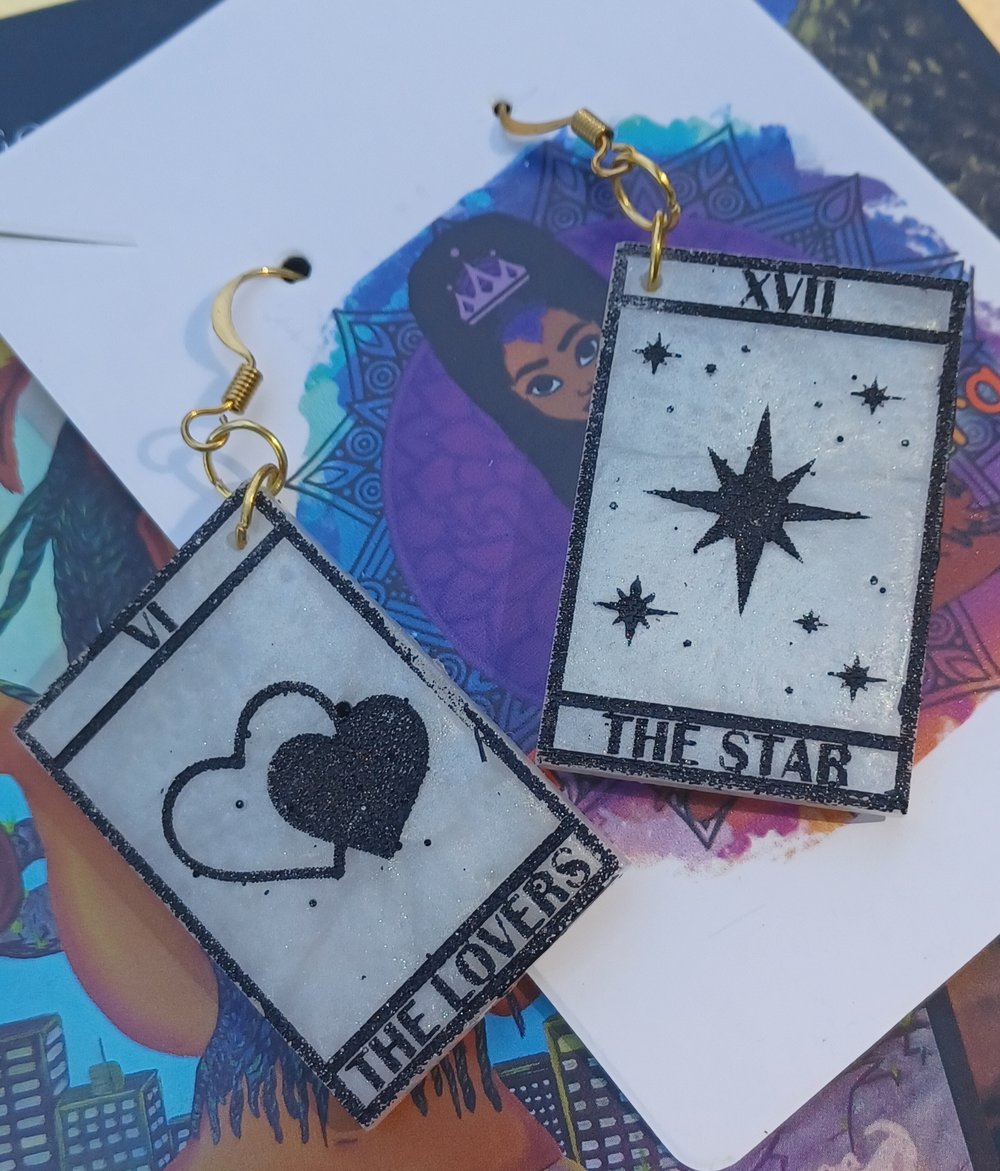 Image of Tarot Earrings 