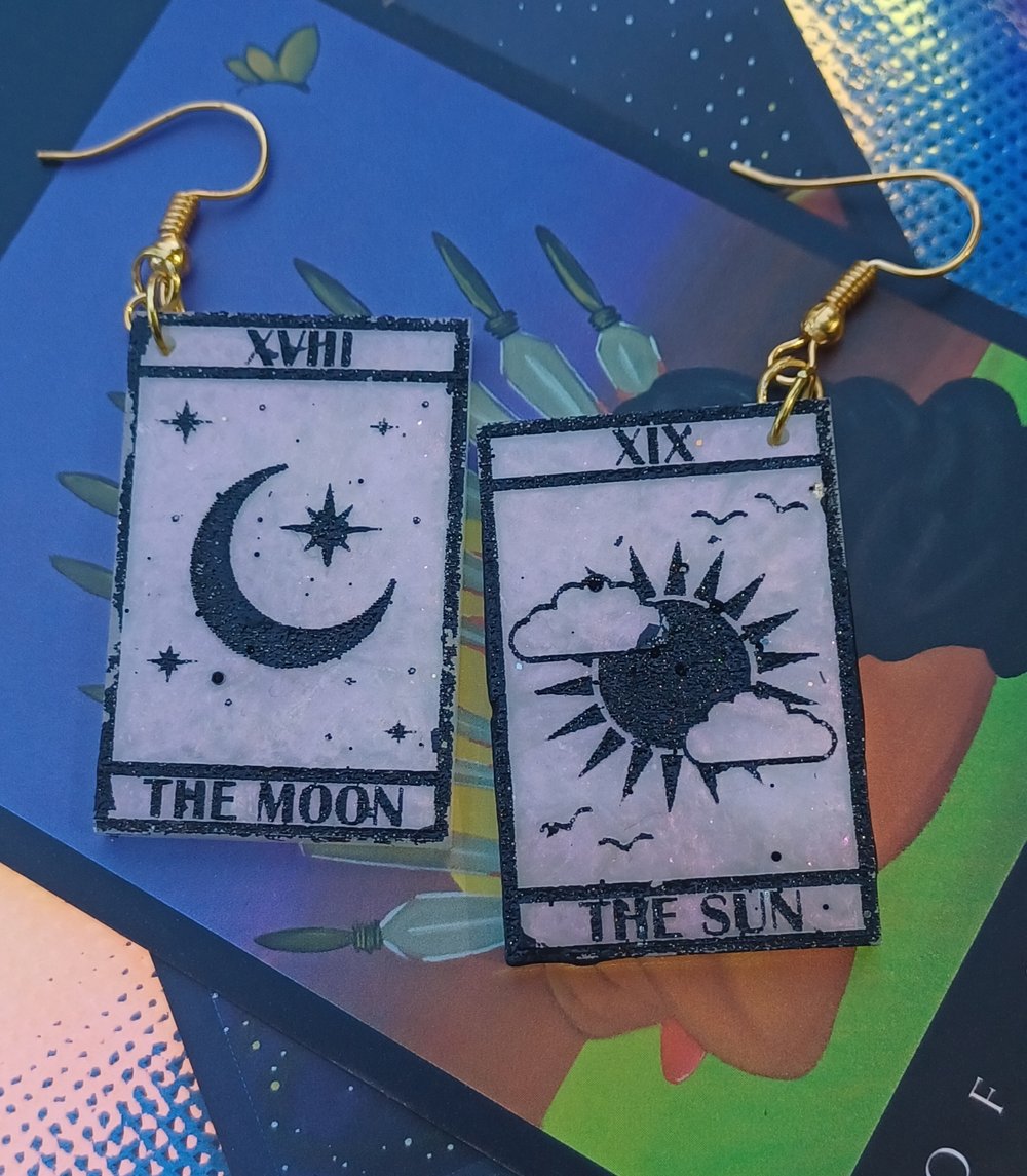 Image of Tarot Earrings 