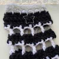 Image 2 of BLACK N WHITE HANDWARMERS ☆૮꒰•༝  •。꒱ა