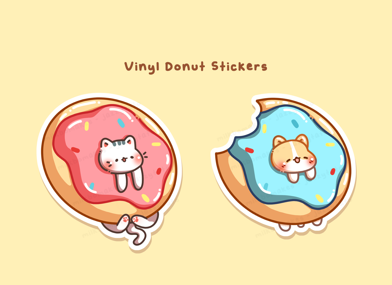 Image of Donut Stickers 