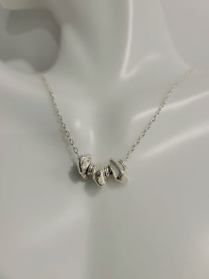 Image of Triple Nugget Necklace