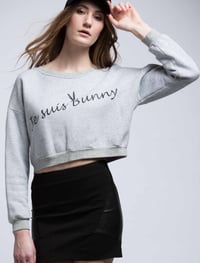 Image 1 of JE SUIS BUNNY CROP TOP